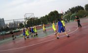 公司教工男子篮球队在2016年校教工男子篮球赛第一阶段比赛中取得佳绩