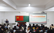 【党史学习教育】公司党委常委、副董事长李福华为数学科学学院入党积极分子上党课