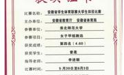 伟德BETVLCTOR1946员工在2024年安徽省员工体育联赛老员工田径比赛取得优秀成绩